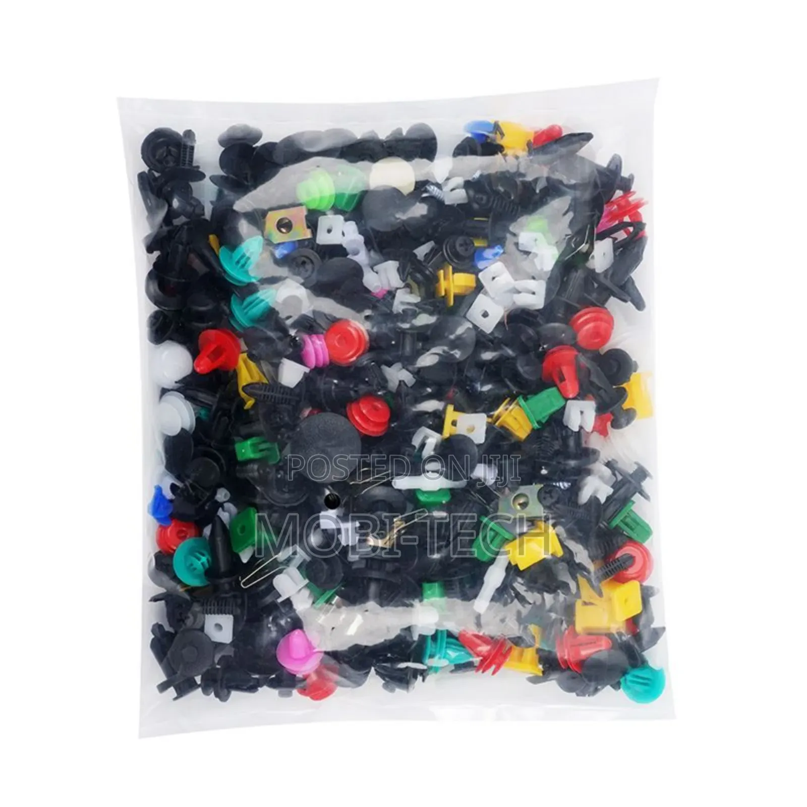 Universal Set of Automotive Plastic Retainer Clips and Fasteners