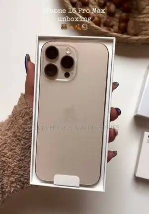New Apple iPhone 16 Pro Max 256 GB Gold