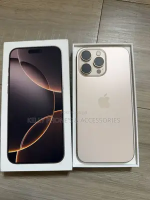 New Apple iPhone 16 Pro Max 256 GB Gold