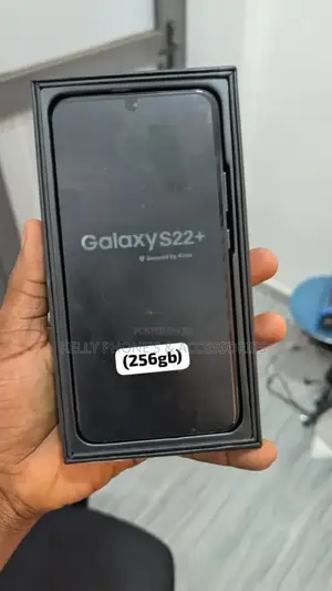 New Samsung Galaxy S22+ 5G 256 GB Black