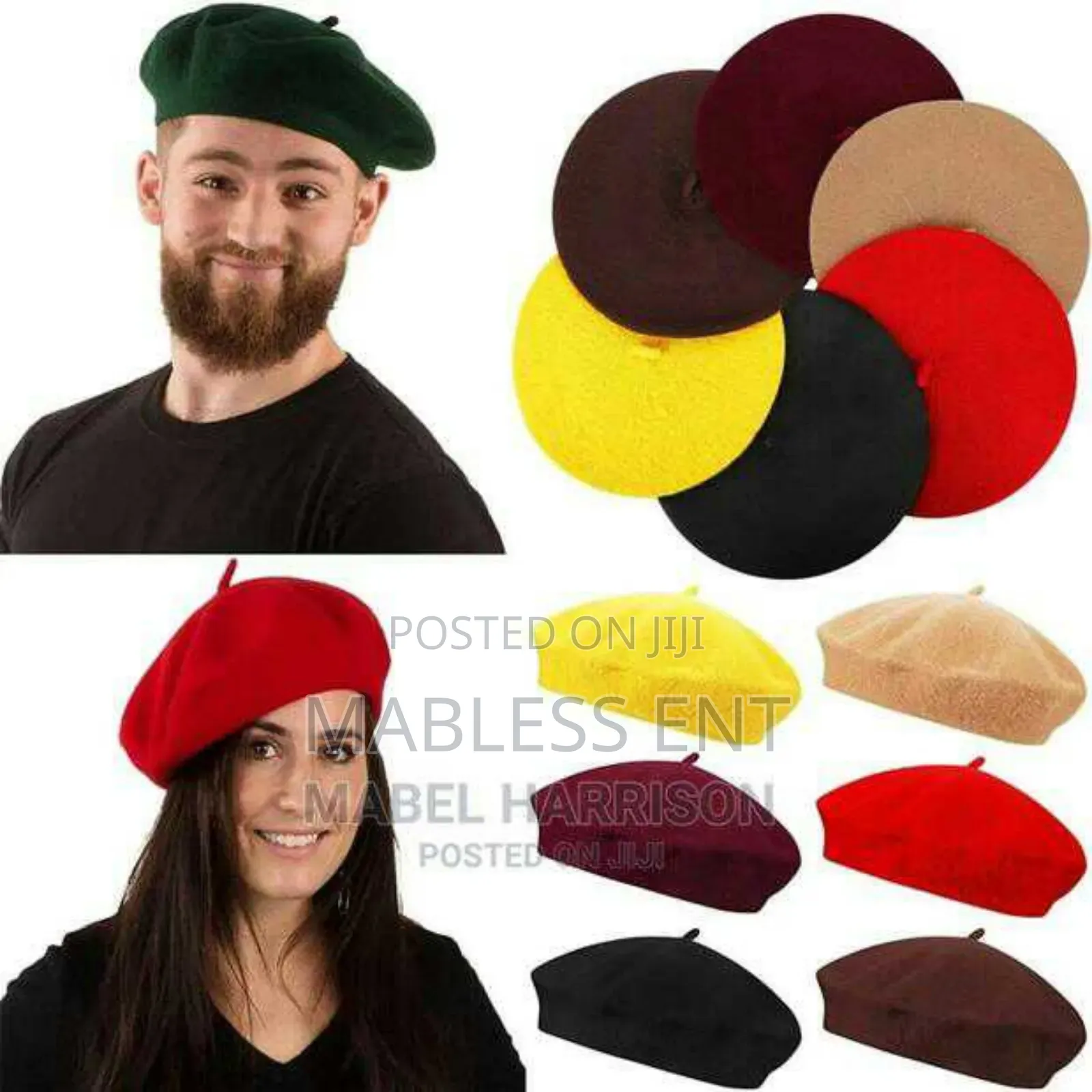 Original Woolen Beret At Wholesale Price