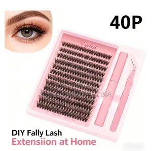 Professional Diy Eyelash Extension Kit - 40p Mix (8-16mm)