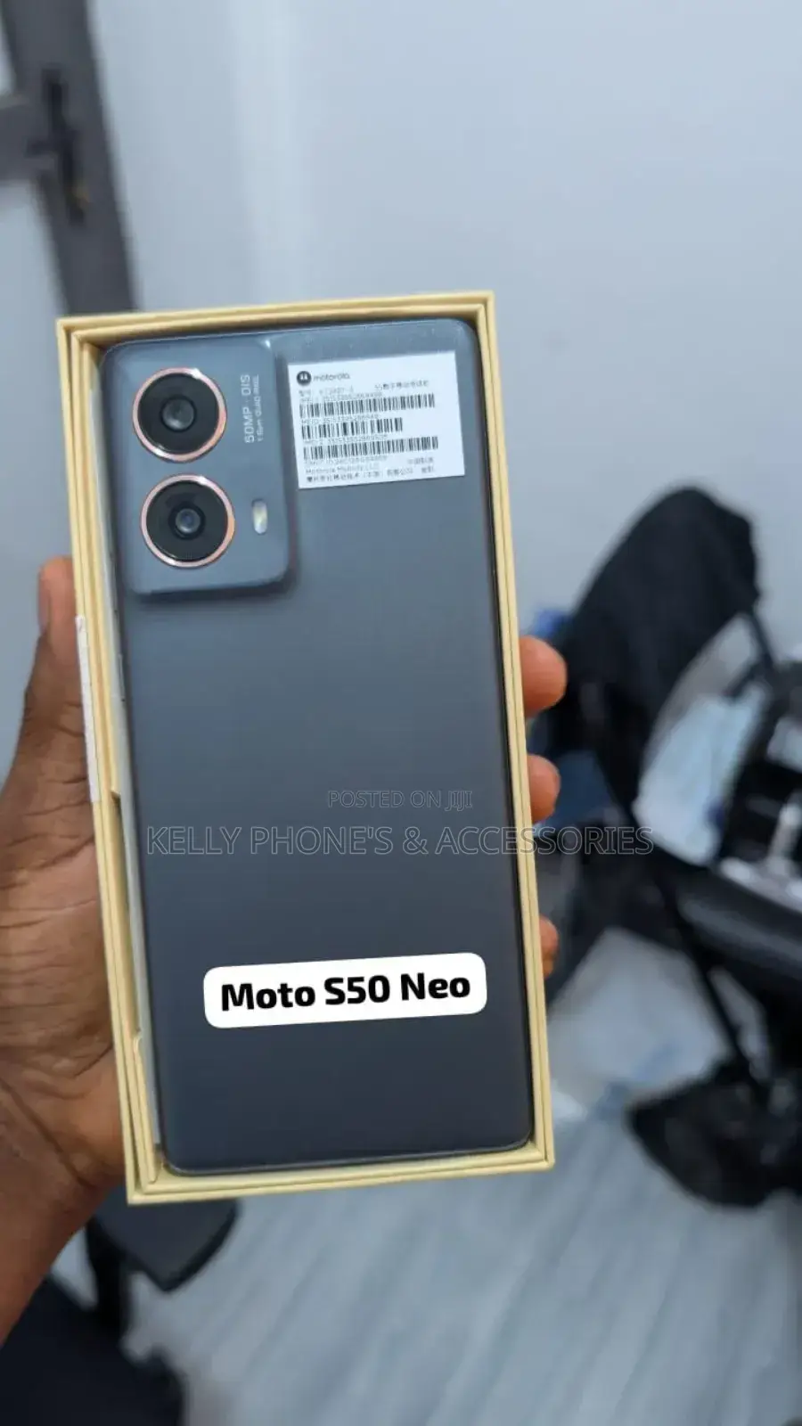 New Motorola S50 Neo 256 GB Black