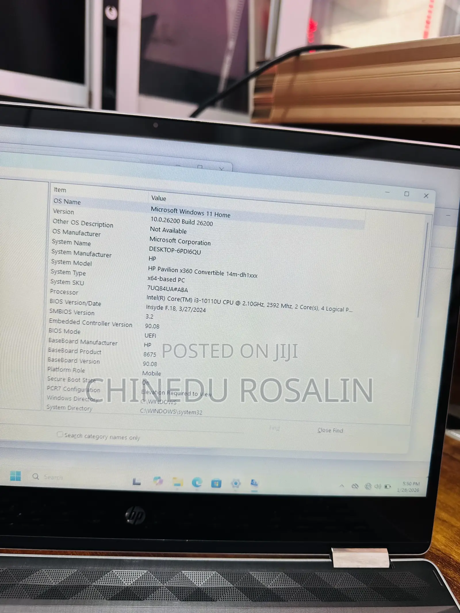 Laptop HP Pavilion 14 8GB Intel Core I3 SSD 128GB