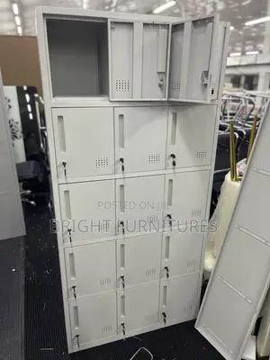 15 Lockers Office Cabinets
