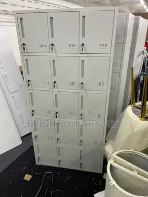 15 Lockers Office Cabinets