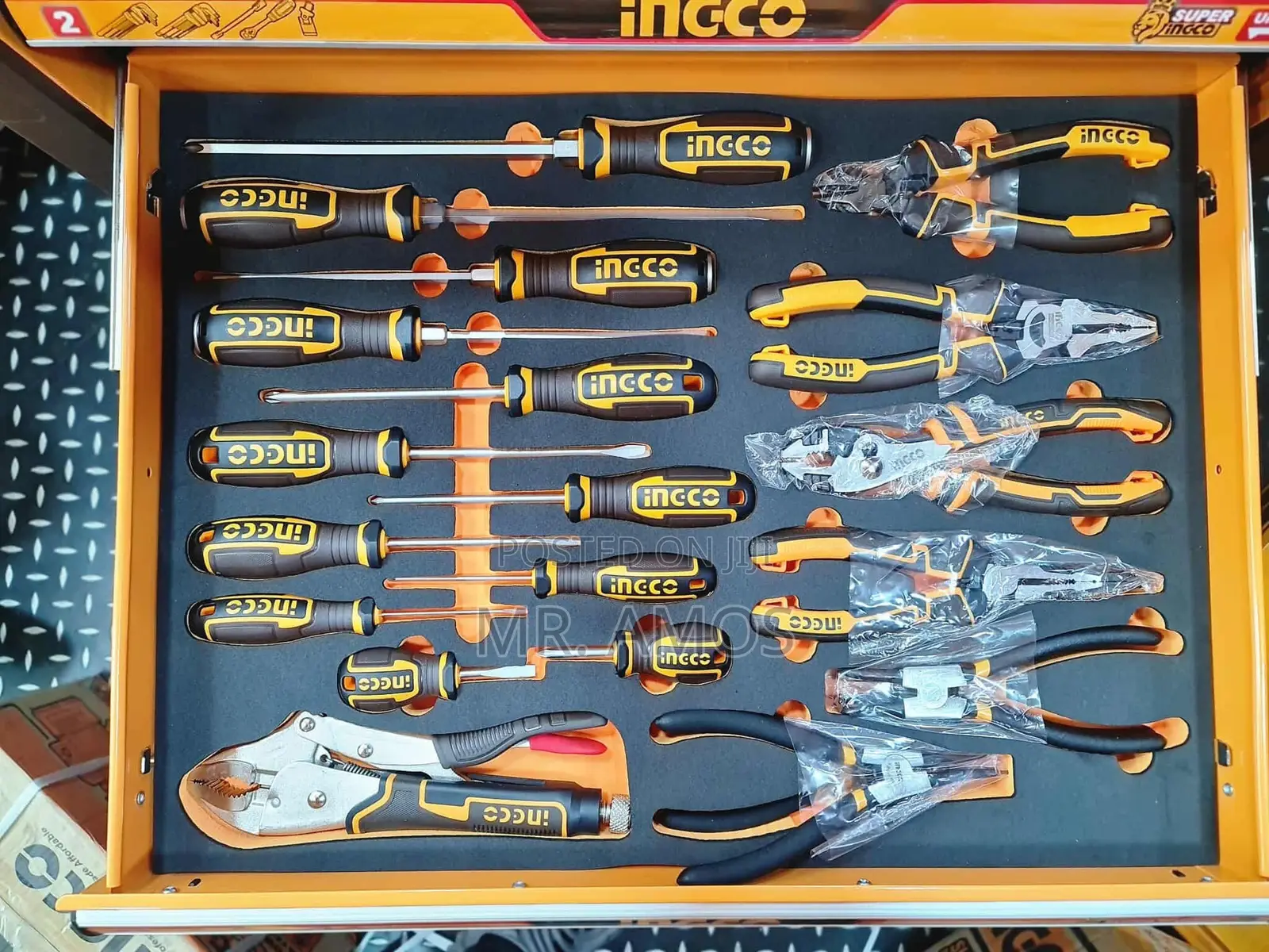 288 Pieces Mechanic Toolbox + 1350n.M Impact Wrench - Htcs282882