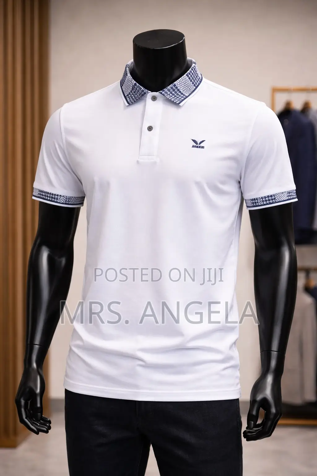 The Signature White Polo