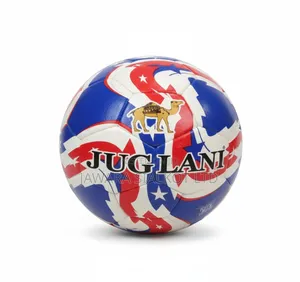 Soccer Ball Hand Made 32 Panel Size 5 Pu Shine Leather
