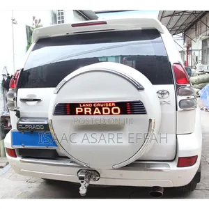 Prado Tyre Cover Sticker Light