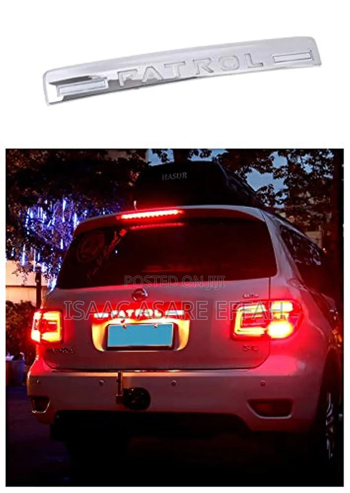 Nissan Patrol Y62 Boot Light