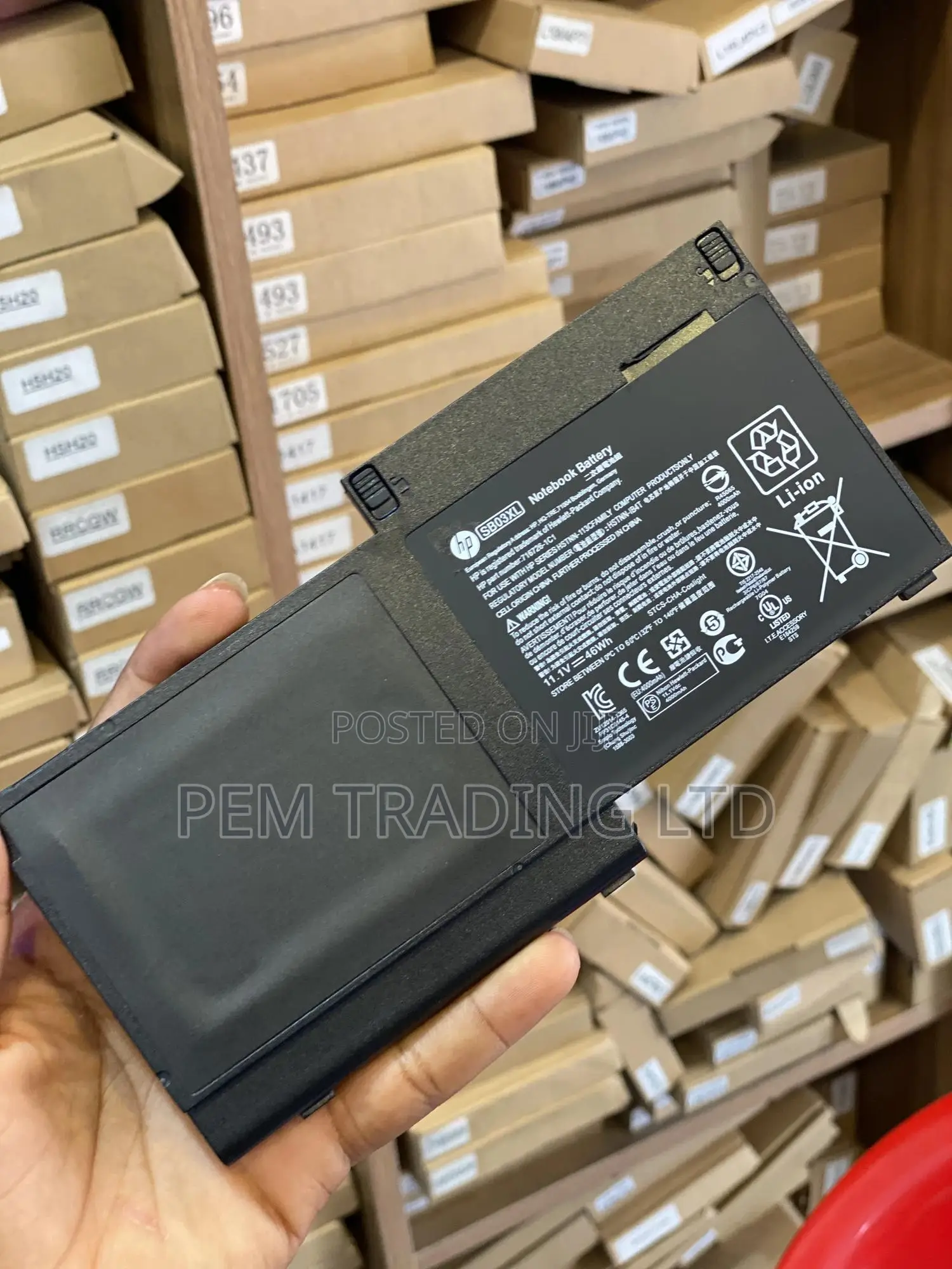 Sb03xl Battery for Hp Elitebook 720 725 G2 820 G1 G2