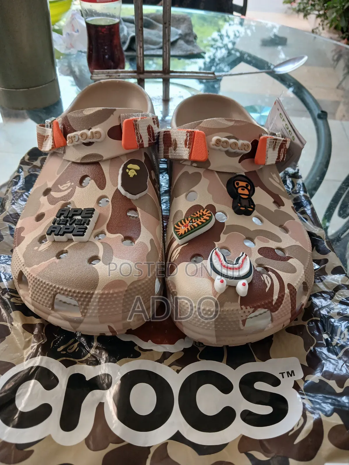 Bape Crocs Camo
