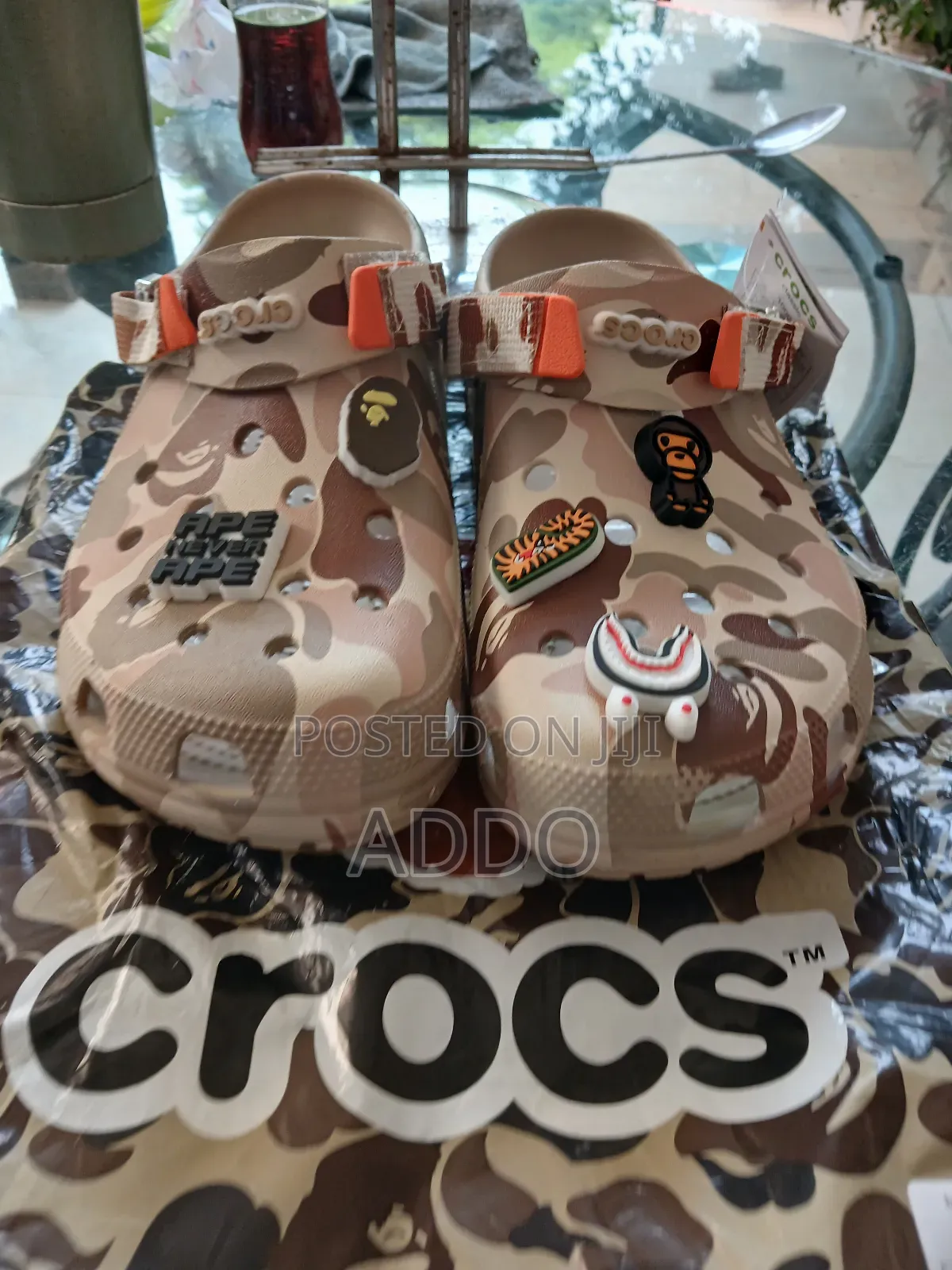 Bape Crocs Camo