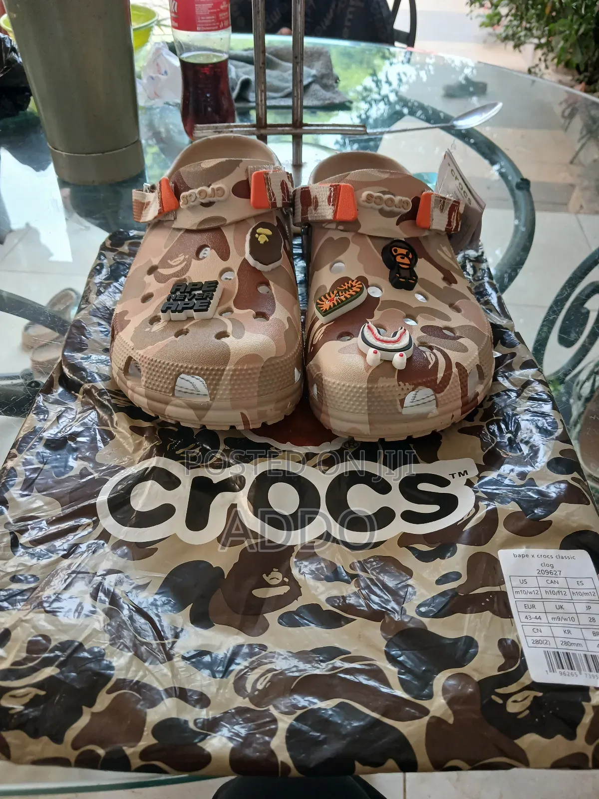 Bape Crocs Camo