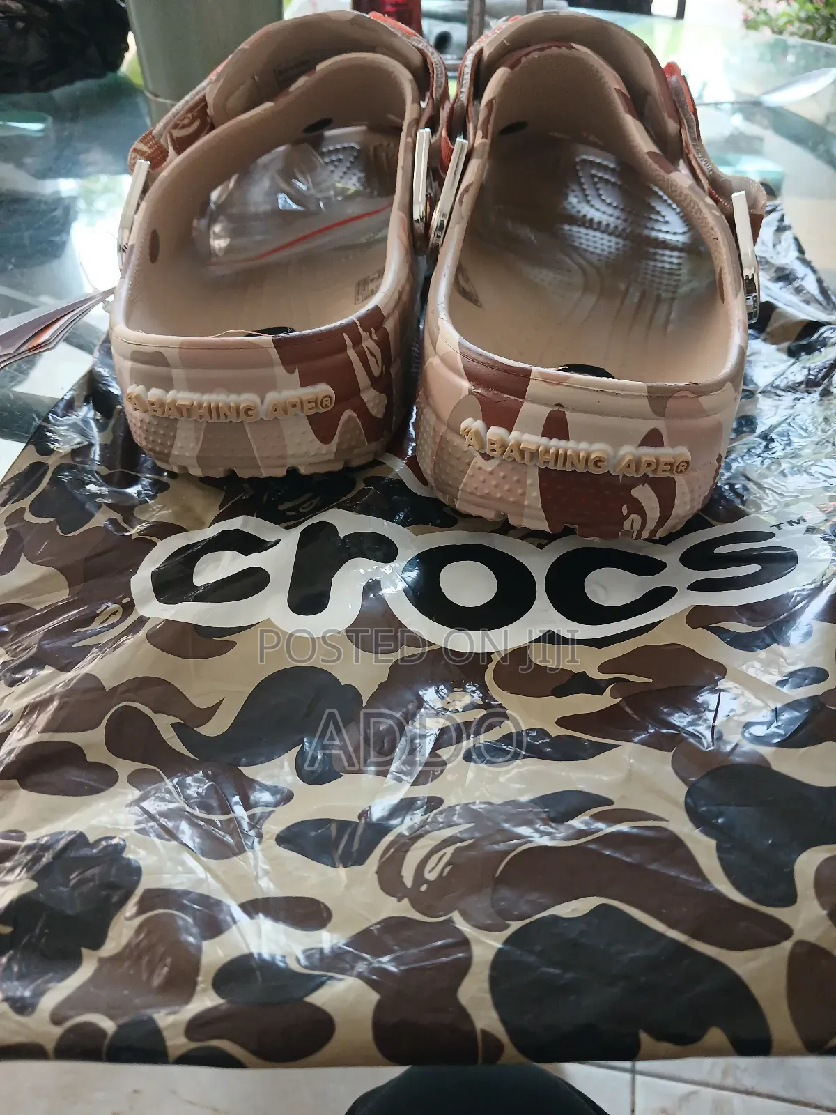 Bape Crocs Camo