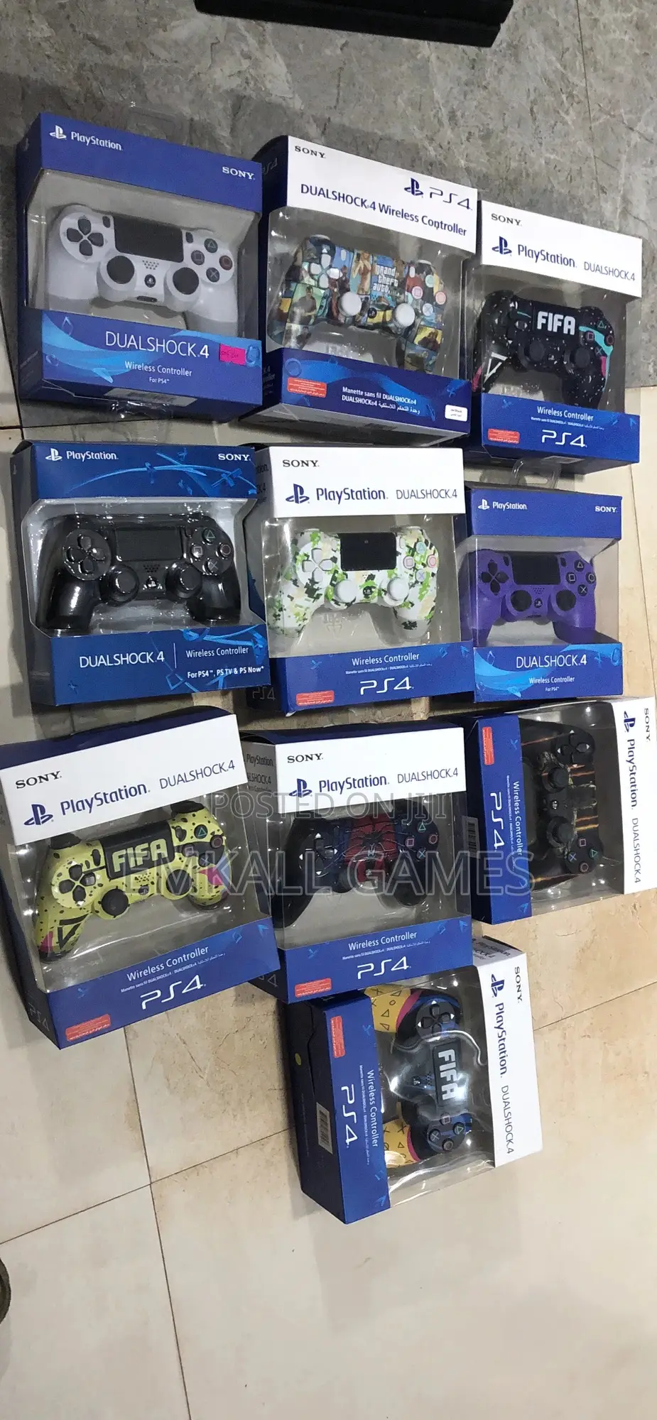 Playstation 4 Controllers Customized Skins