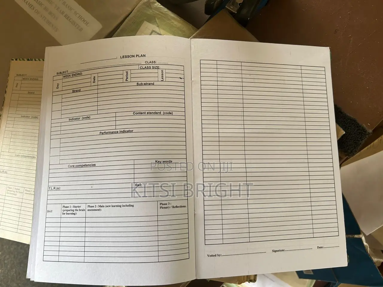 Lesson Plan and Lesson Note Preparation