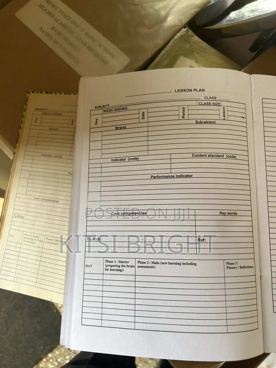 Lesson Plan and Lesson Note Preparation