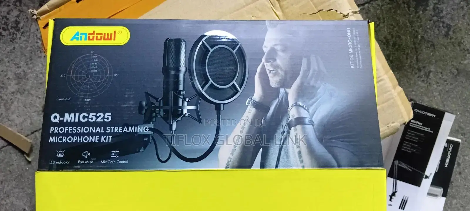 Streaming Microphone Q-Mic525 (Japan)