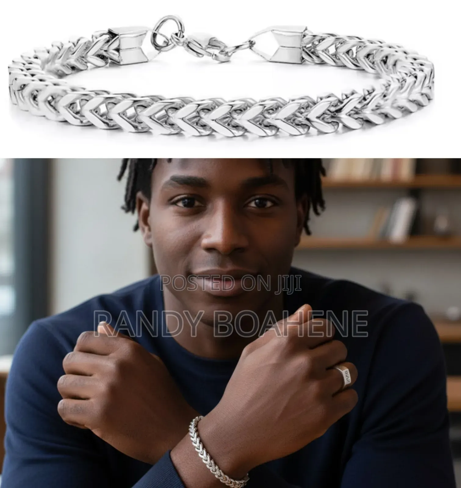 Men Franco Chain Bracelet