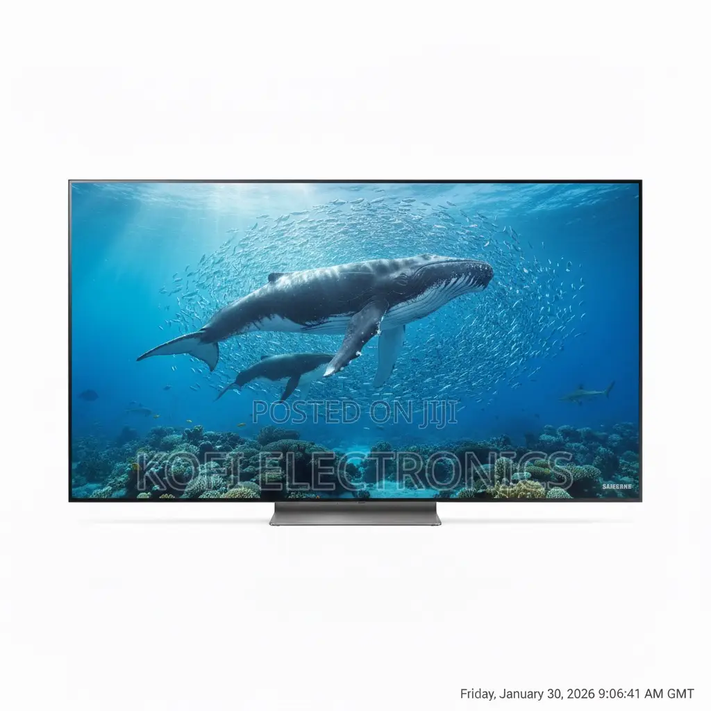 Samsung 100” Qled Television Massive Viewing