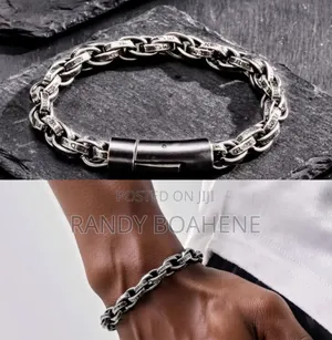 Men Handmade Link Chain Bracelet