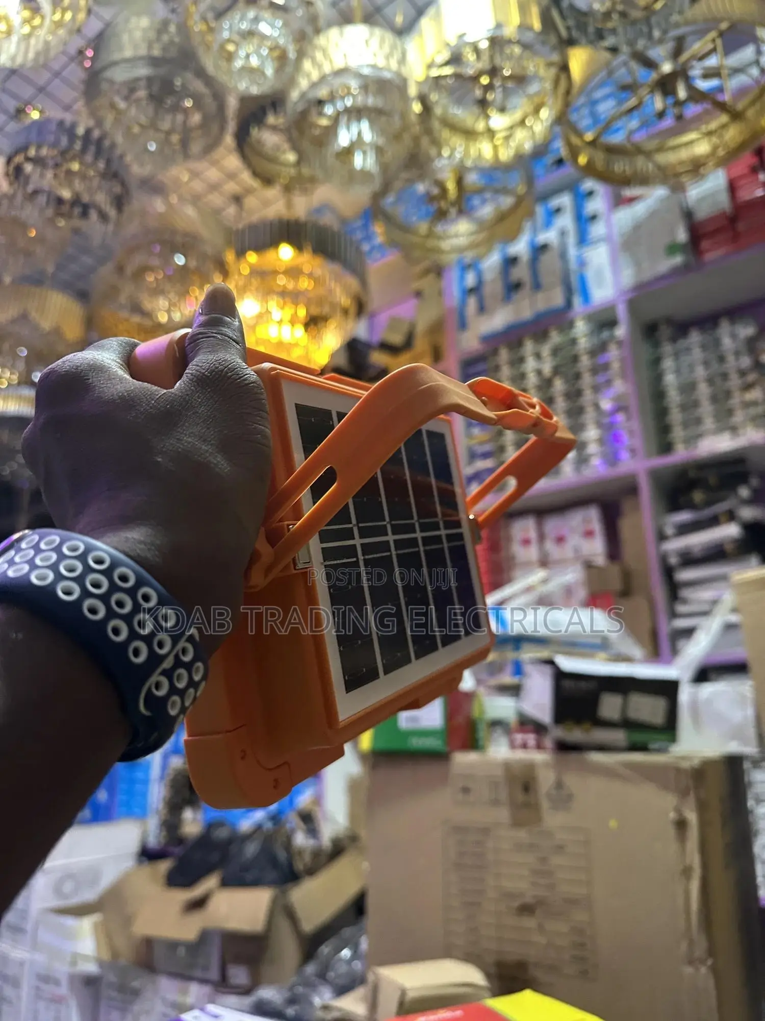 Solar Floodlight ( Emergency Rgb Floodlight)