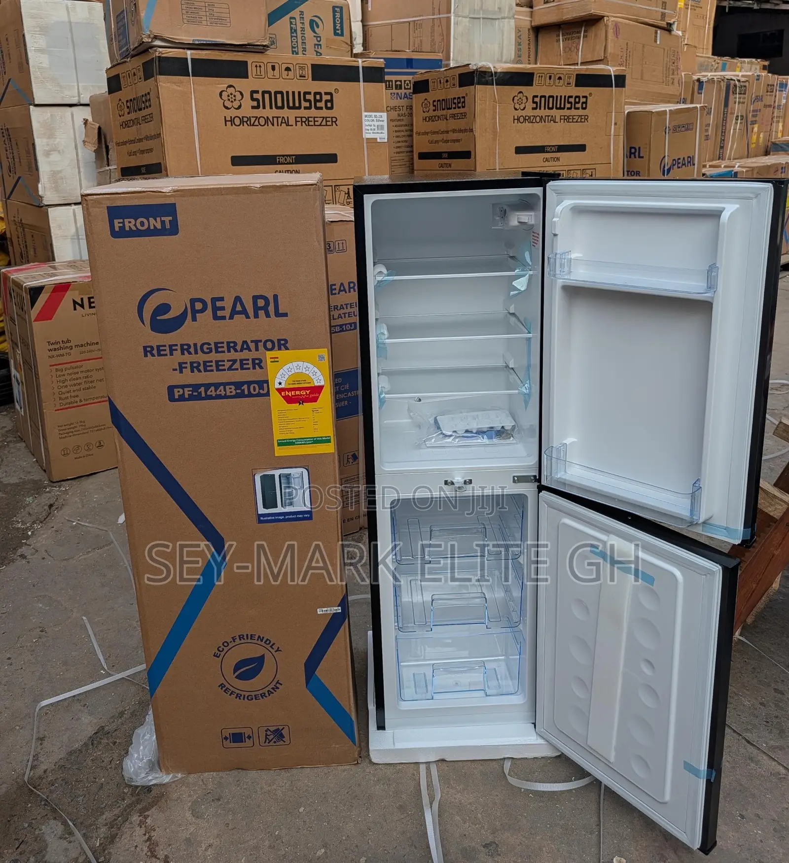 102 Liters Pearl Double Door Refrigerator