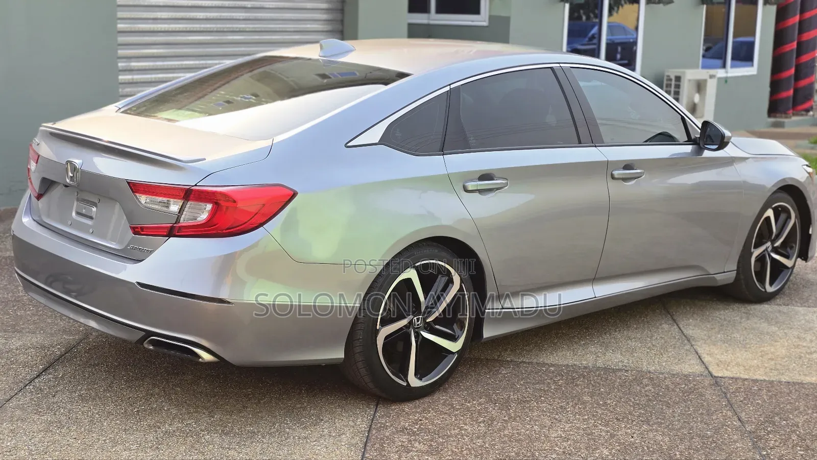 Honda Accord Sport 2018 Gray