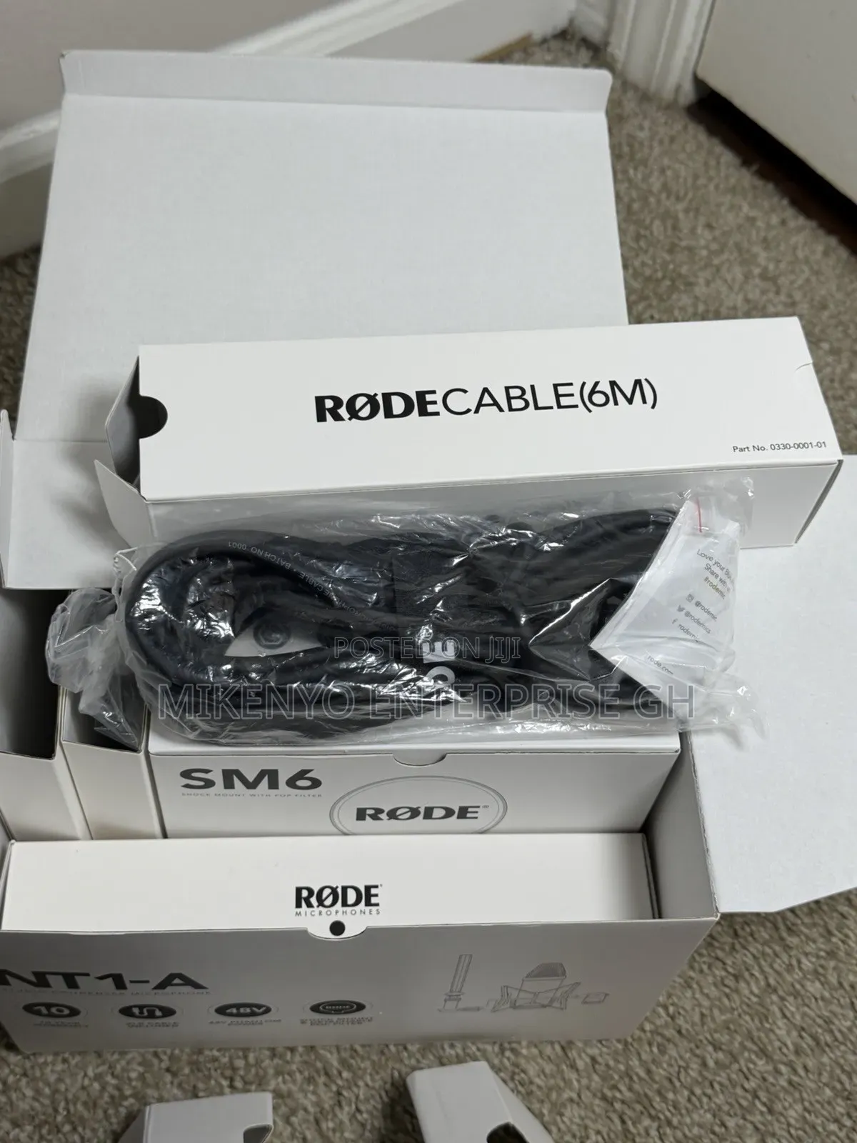 Røde Nt1-a Studio Condenser Microphone Bundle