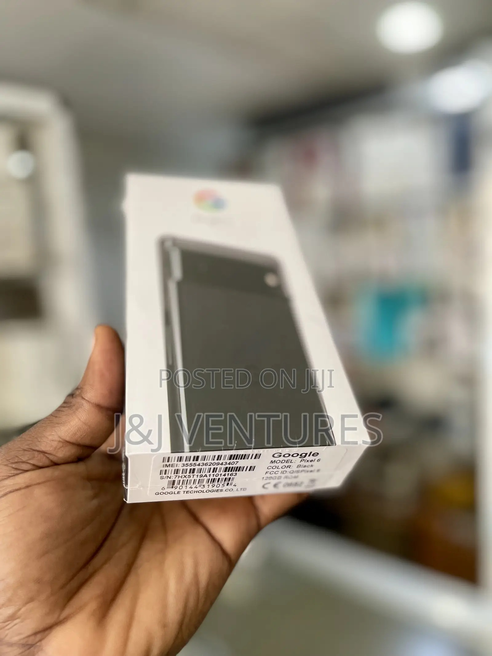 New Google Pixel 6 128 GB Black