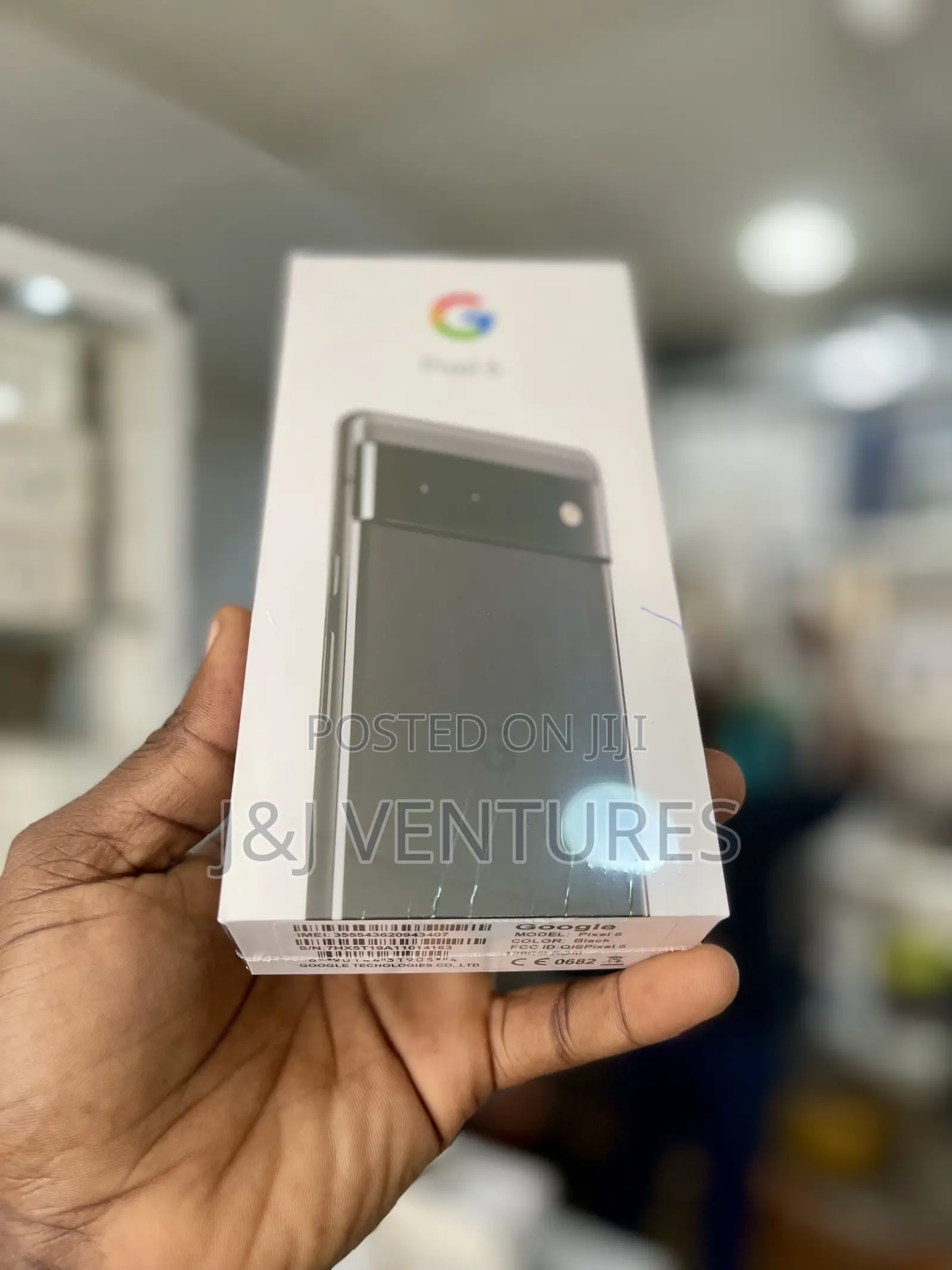 New Google Pixel 6 128 GB Black