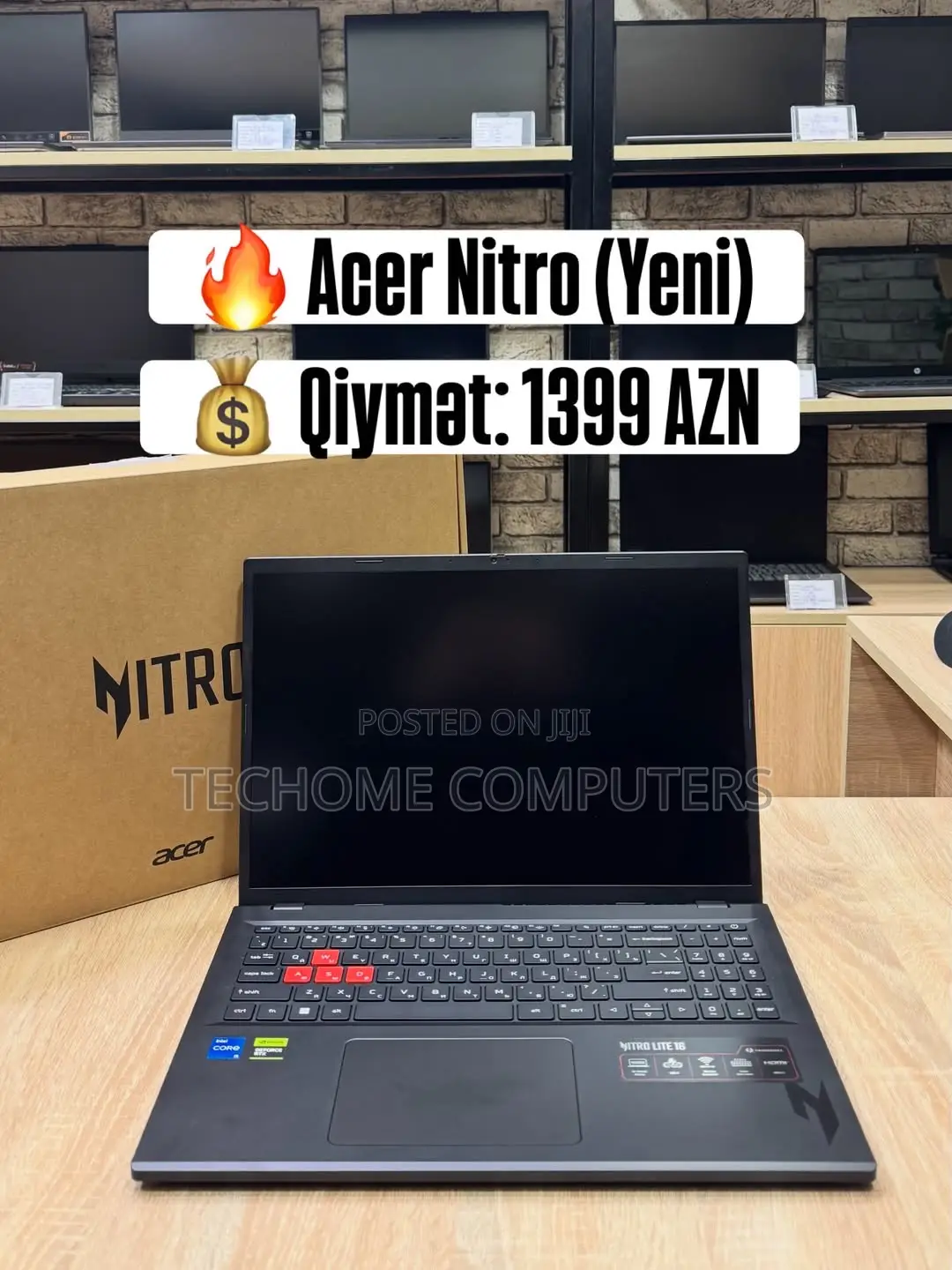 New Laptop Acer Nitro 5 8GB Intel Core I5 SSD 512GB