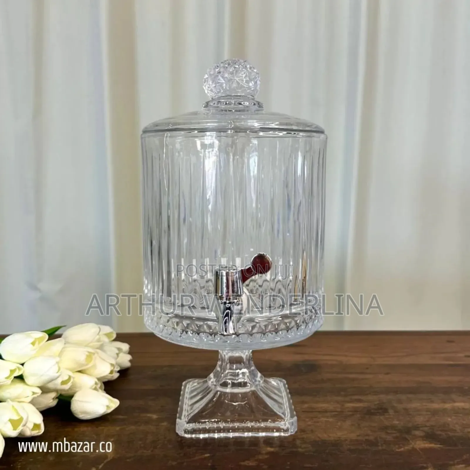 Glass Juice Dispenser 4.5liters