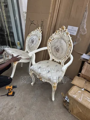 Royal Side Chairs With Coffee Table Set