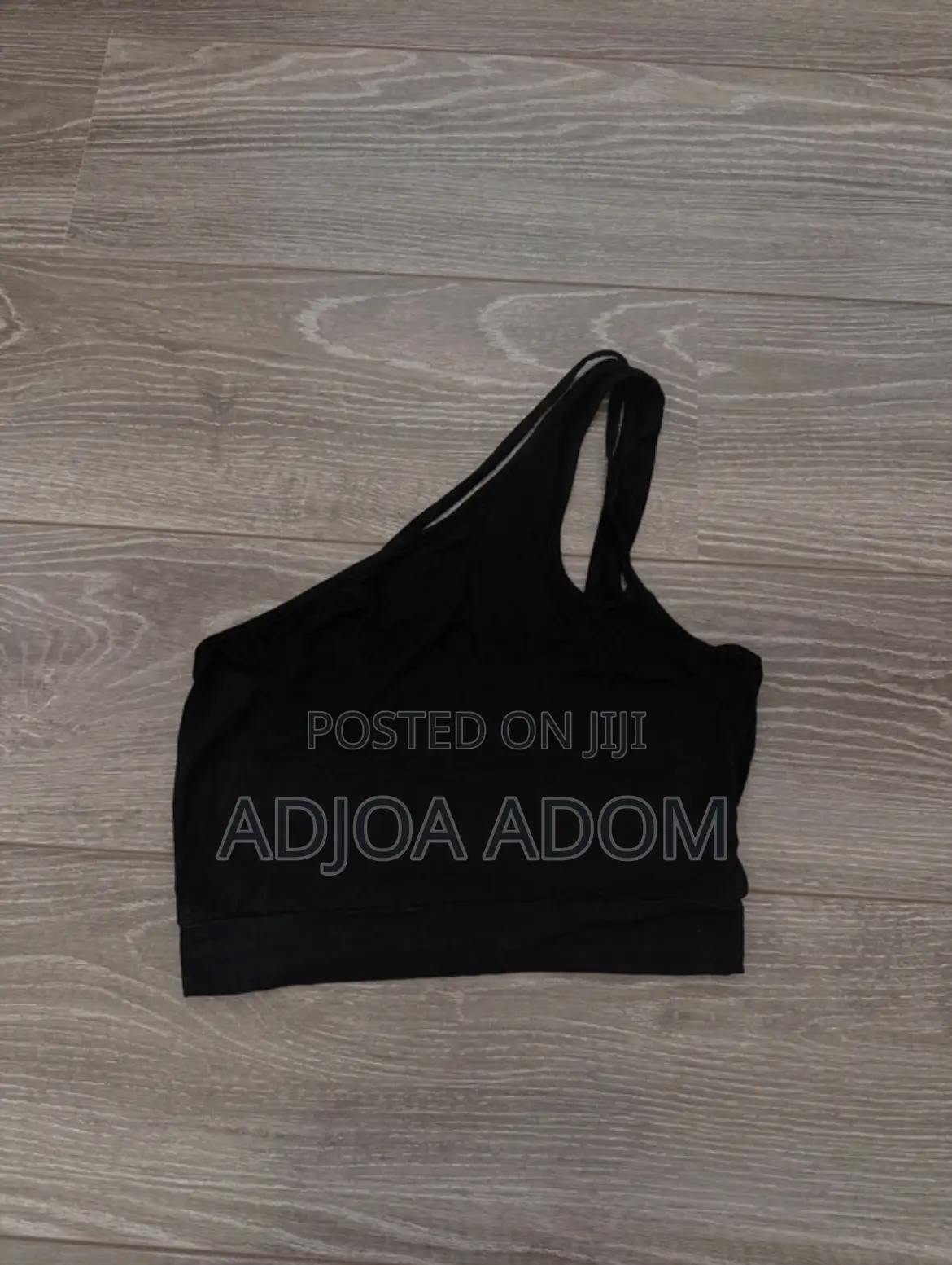Black Cropped Top