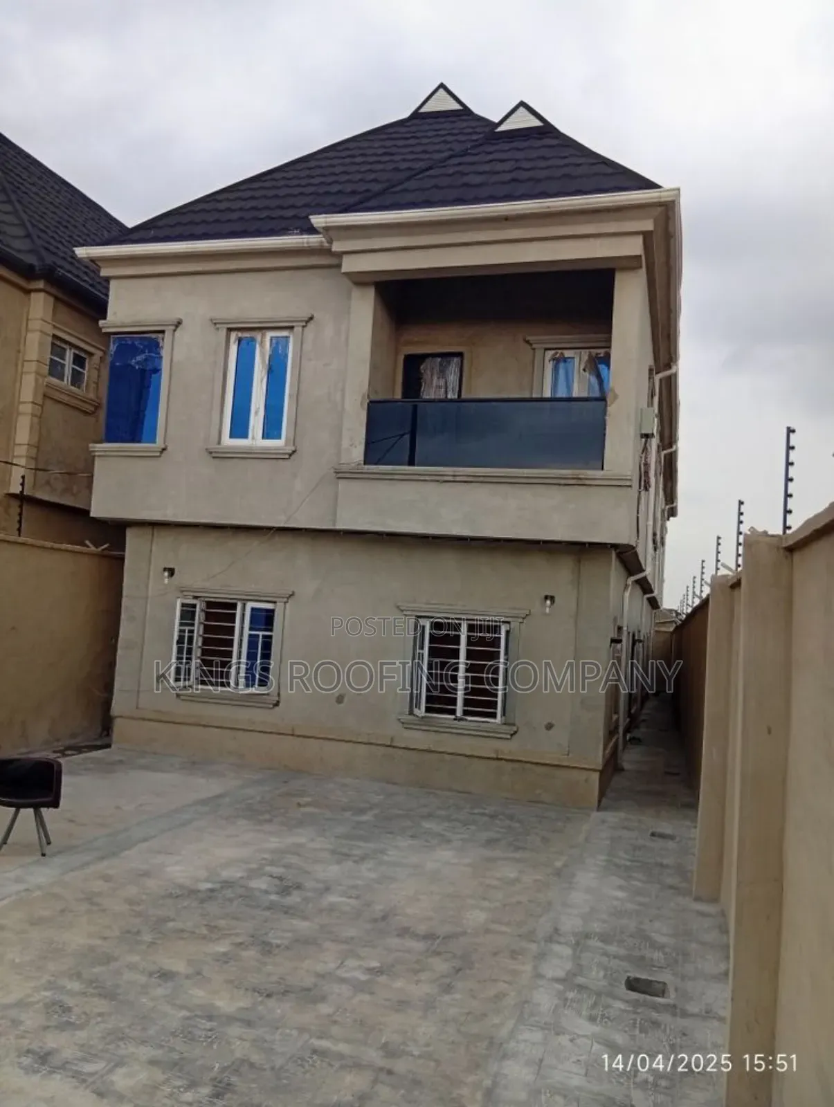 Neatly Roofed House With Euro Roofing Tiles From Kings Roofing