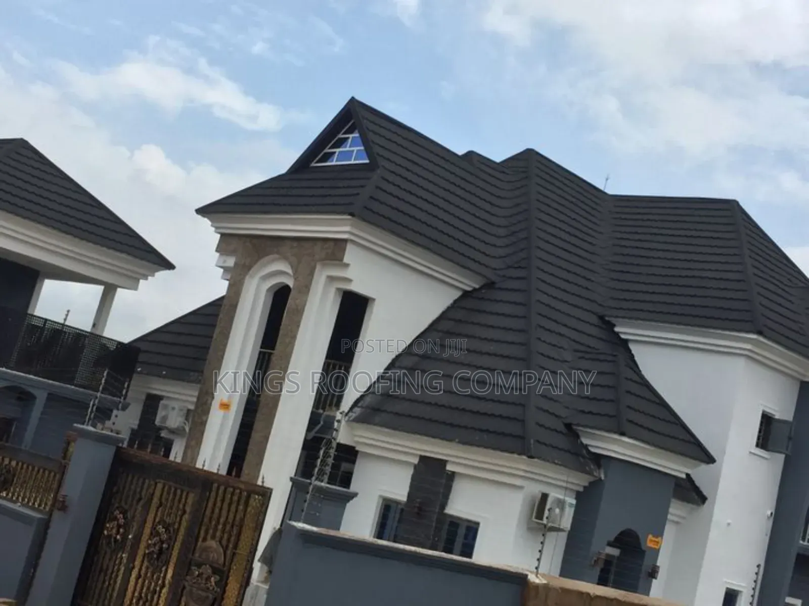 Faultless Designed House Roofed With Euro Roofing Tiles