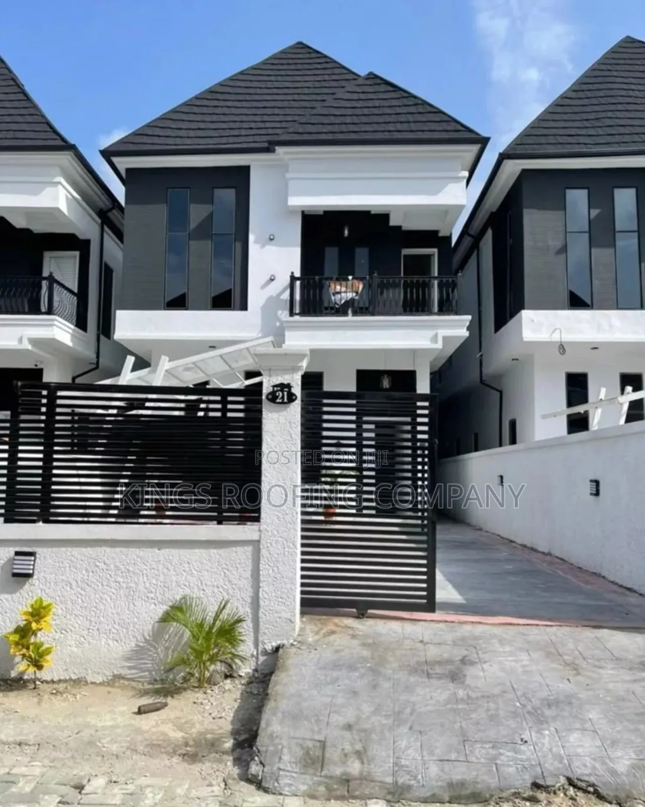 Polished Designed House With Euro Roofing Tiles