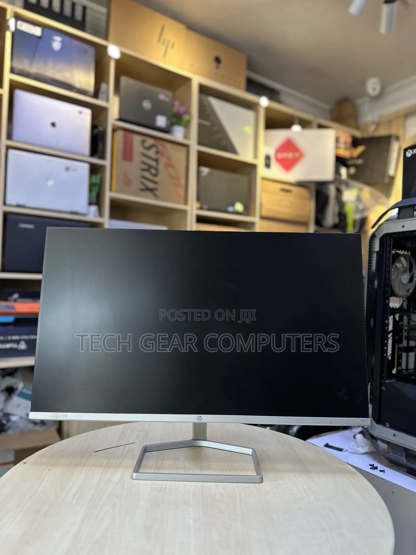 Hp M27f Monitor, 27" Screen, Full Hd Ips, 75hz, Response Time: 5ms