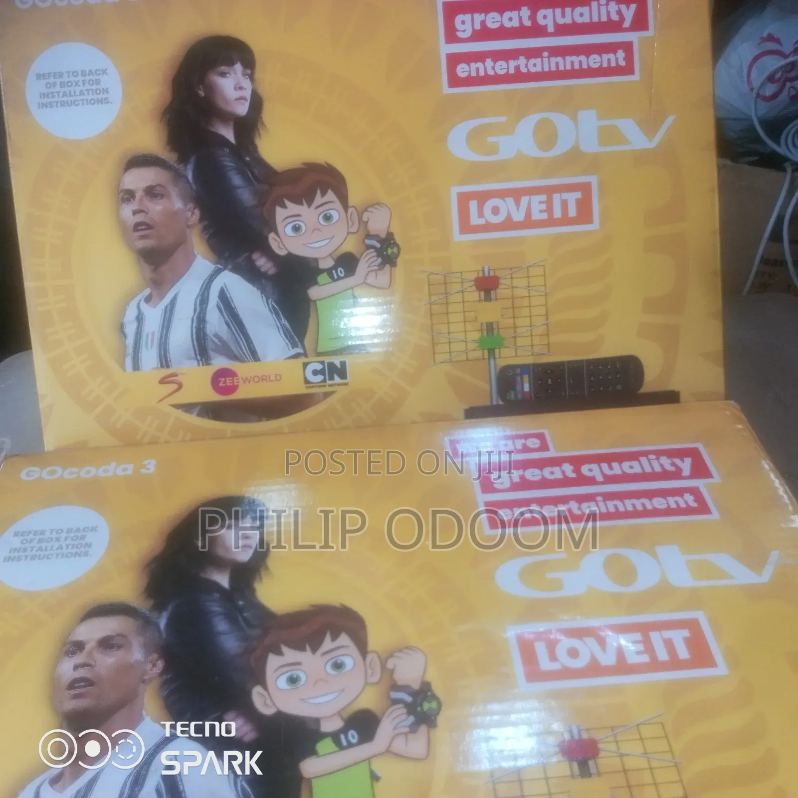 Gotv Decoder With Antenna