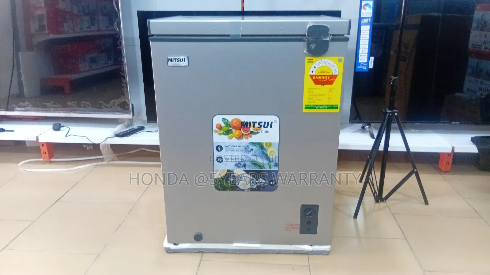 Mitsui 141l Chest Freezer – Fast Freezing Energy Saving