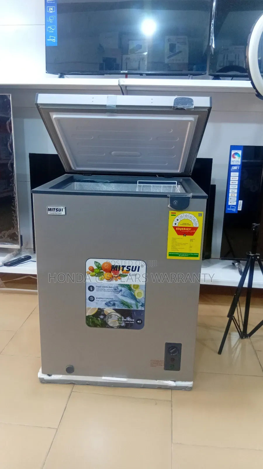Mitsui 141l Chest Freezer – Fast Freezing Energy Saving