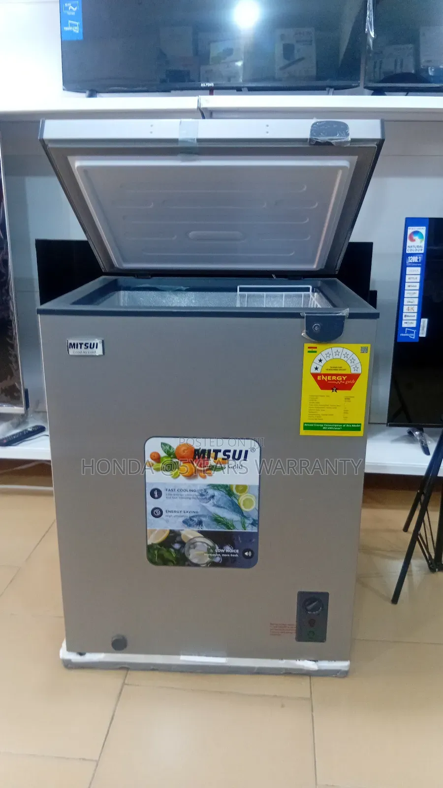 Brand New Mitsui 141 Litres Chest Freezer.