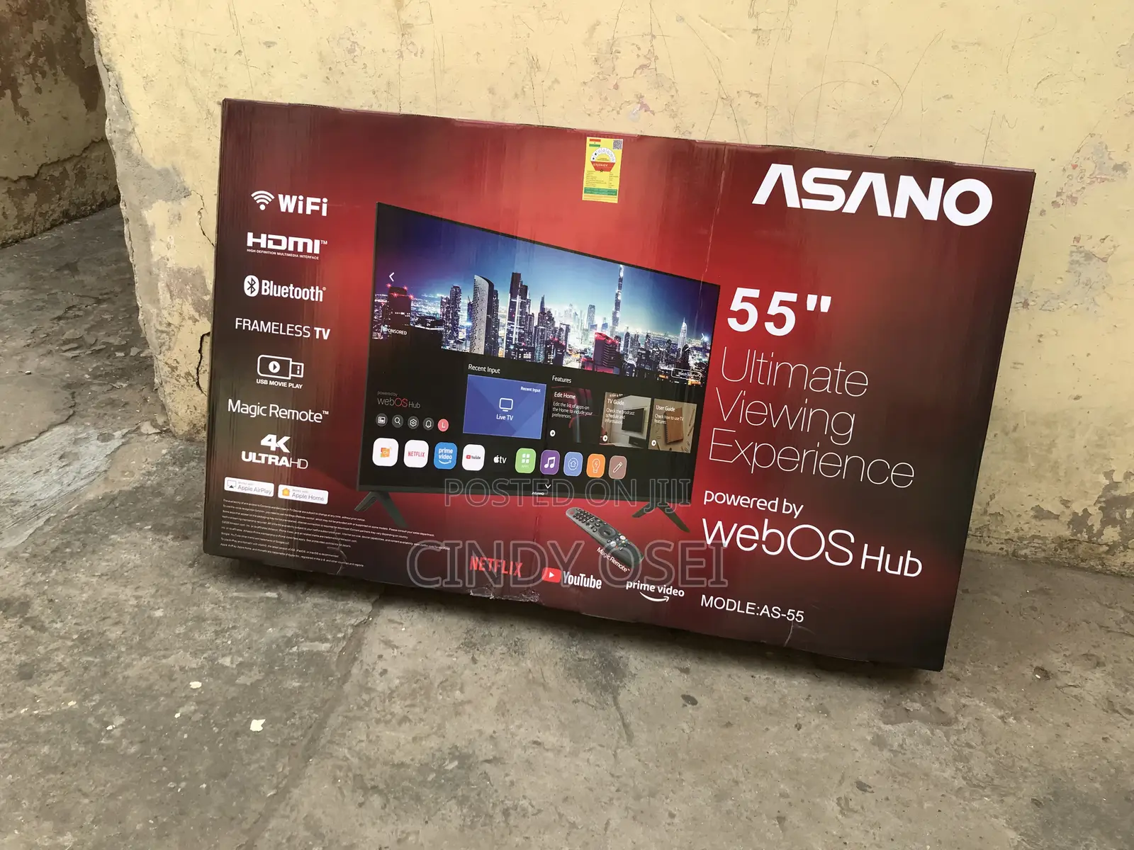 Asano Webos 55” Smart Uhd Tv