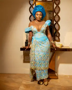 Fashion Beaded George Dress