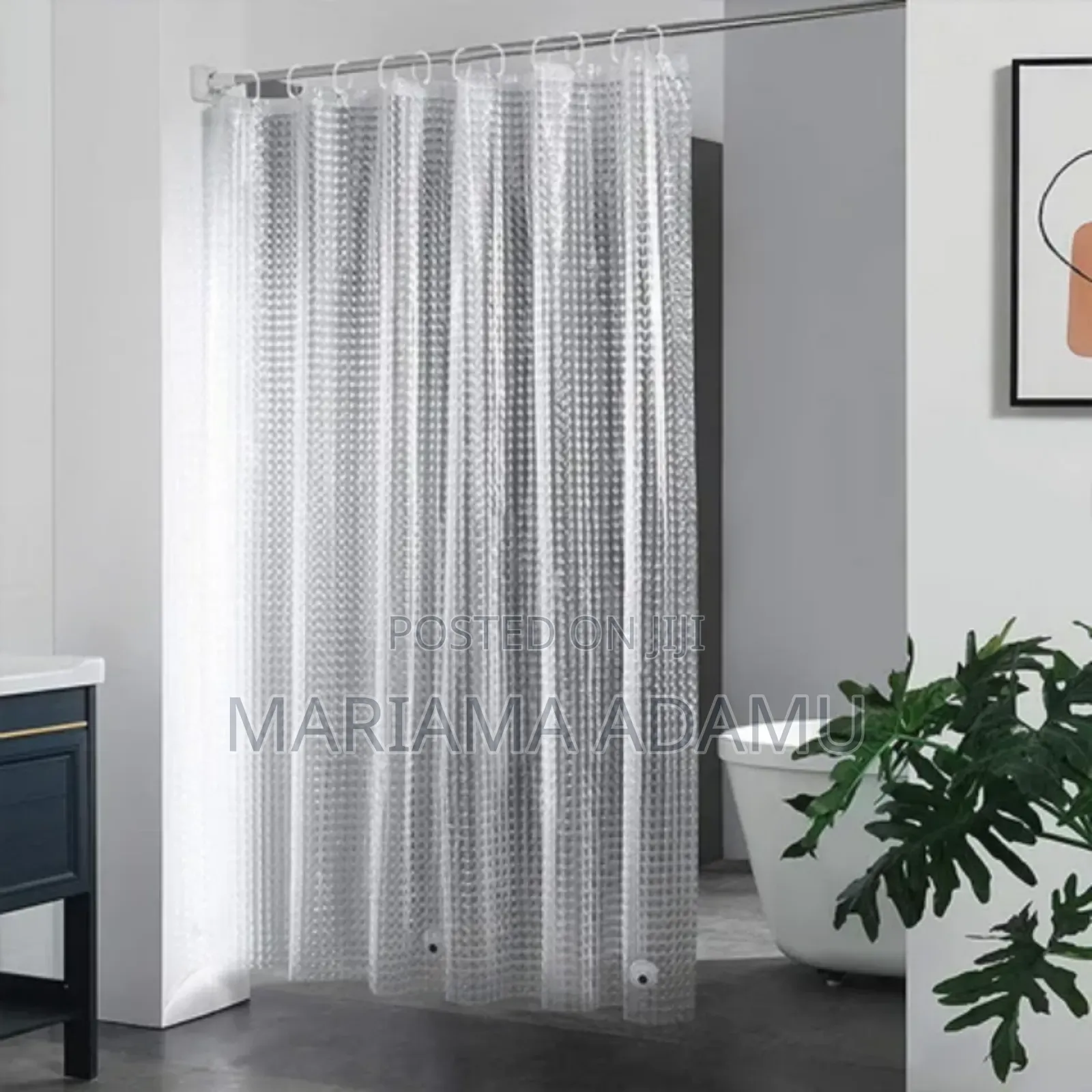 3d Designs Bathroom Curtains