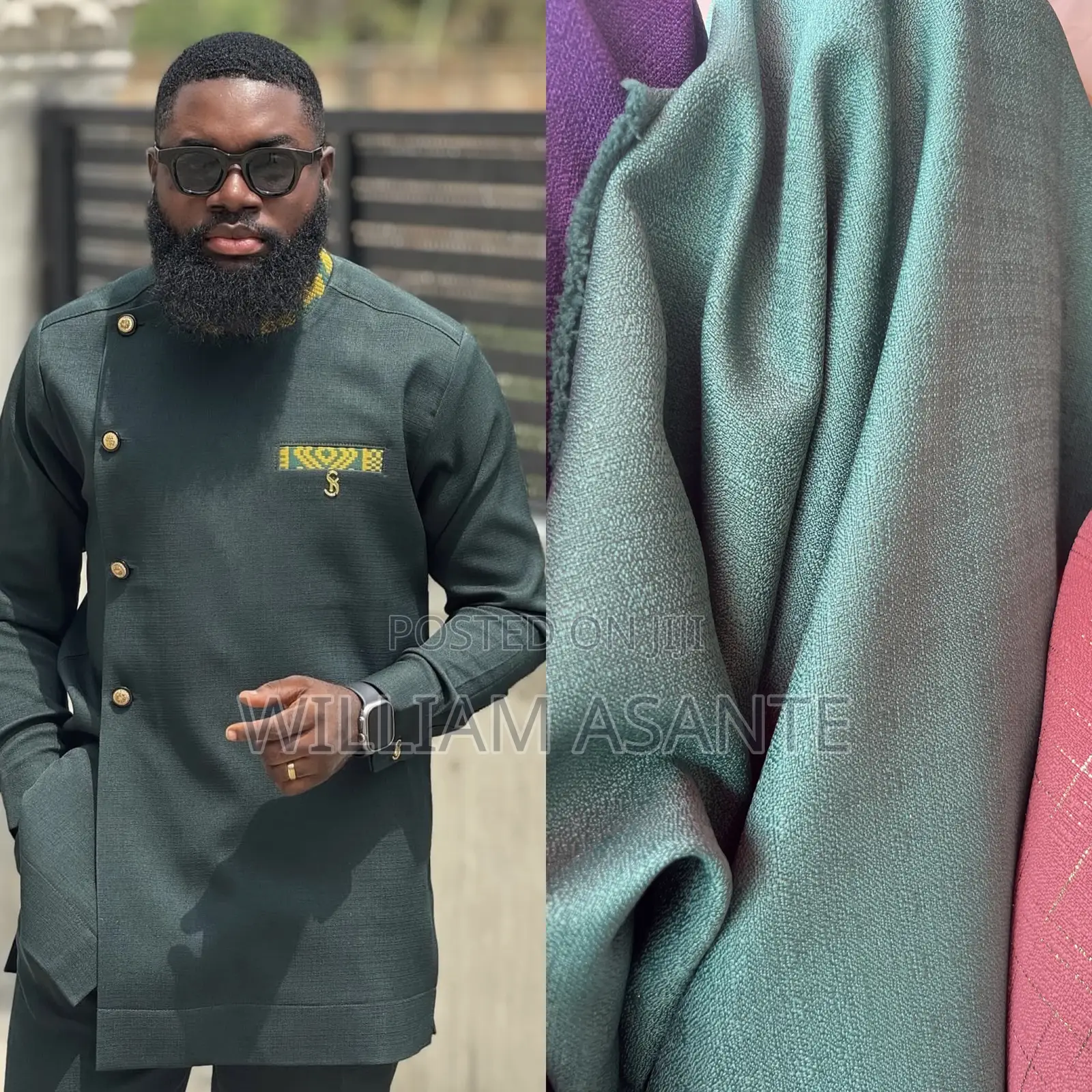 Grandpa Kaftan Fabrics