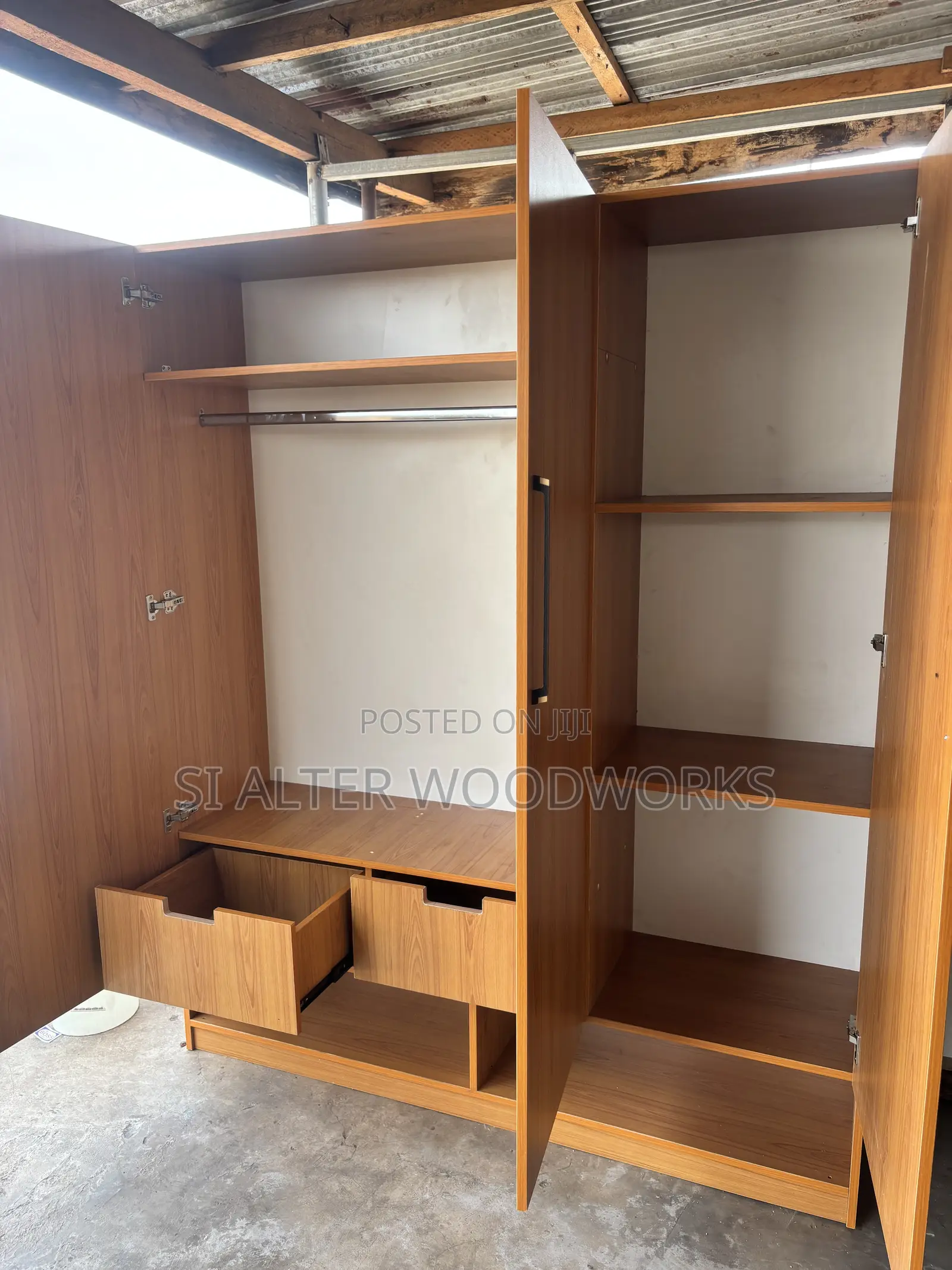 3in1 Laminated Wardrobe